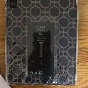 2 Grommet panel curtains